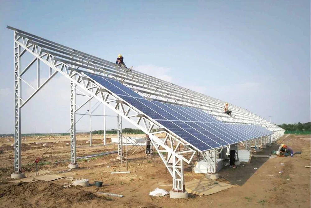 Solar Structure Fabrication